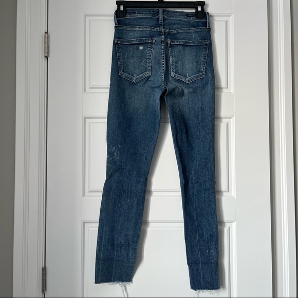 Citizens of Humanity Distressed Rocket Hugh Rise Skinny - Picture 4 of 9